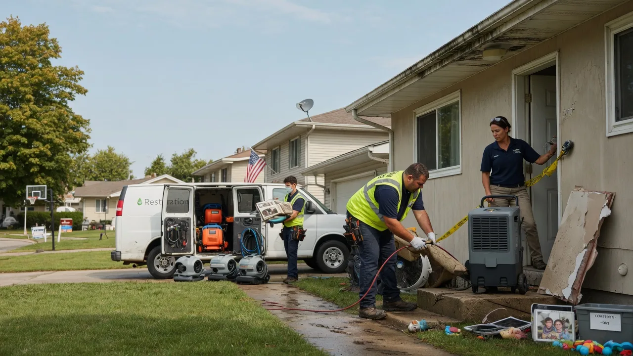 Water Damage Restoration in Ludlow Falls, OH near me